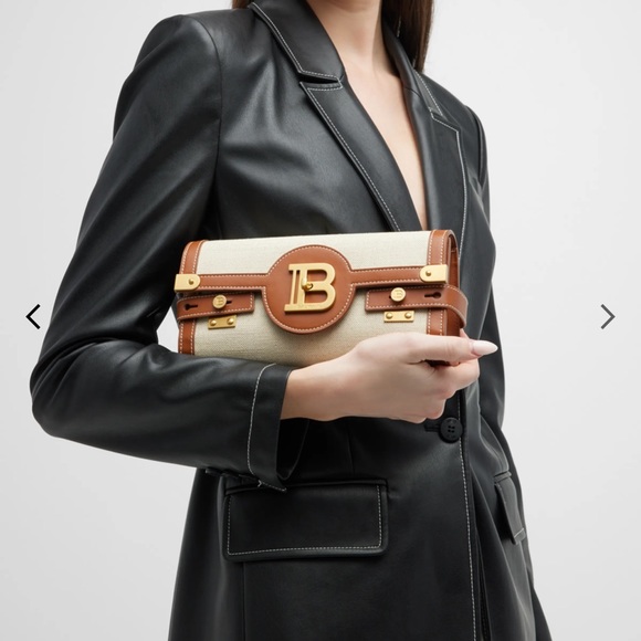 ‼️SOLD‼️ B-Buzz 23 canvas balmain chain clutch bag. - Picture 8 of 8